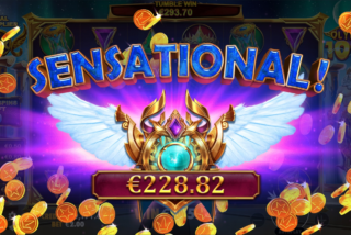A Sensational win in the Gates of Olympus 1000 slot