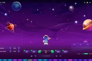 A simple crash game - launch, crash/cash out, repeat