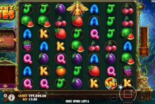 Bee Reel is active throughout the Free Spins round