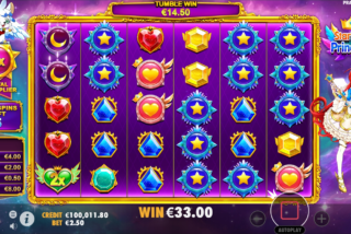 Hitting a new multiplier adds all previously collected multipliers to the current tumble win