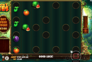 Marked spaces are randomly selected for every spin