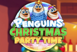 Penguins Christmas Party Time