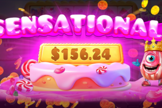 Sensational win in the Sweet Kingdom slot