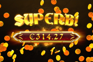 Superb big win in the Gems Bonanza slot