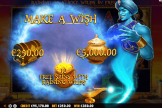 The Bonus Feature starts with a picking game