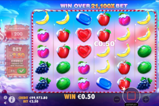 The Tumble feature (or Cascade feature) allows news symbols to appear after each winning combination is paid out