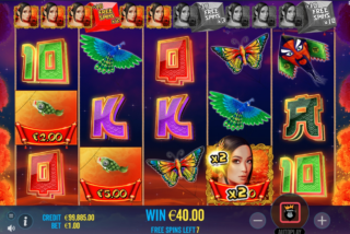 Wild symbol collects fish symbol prizes