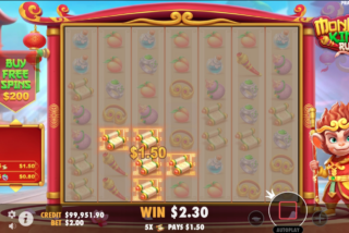 Win in the base game