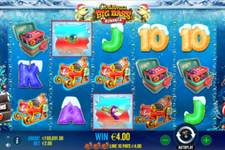 Win in the base game