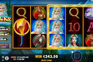 Win in the Lucky Lightning slot