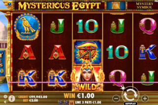 Win in the Mysterious Egypt slot