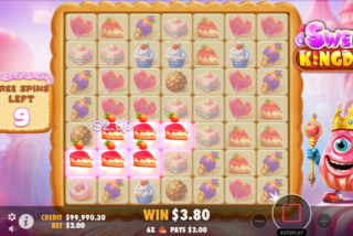 Win in the Sweet Kingdom online slot